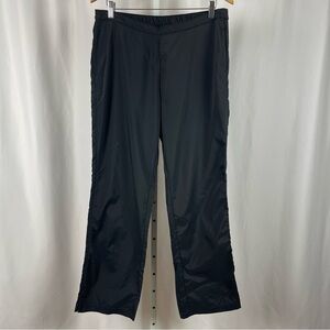 Champion Elite Large Nylon Y2K Straight Leg Swishy Pants Basketball Active Gym